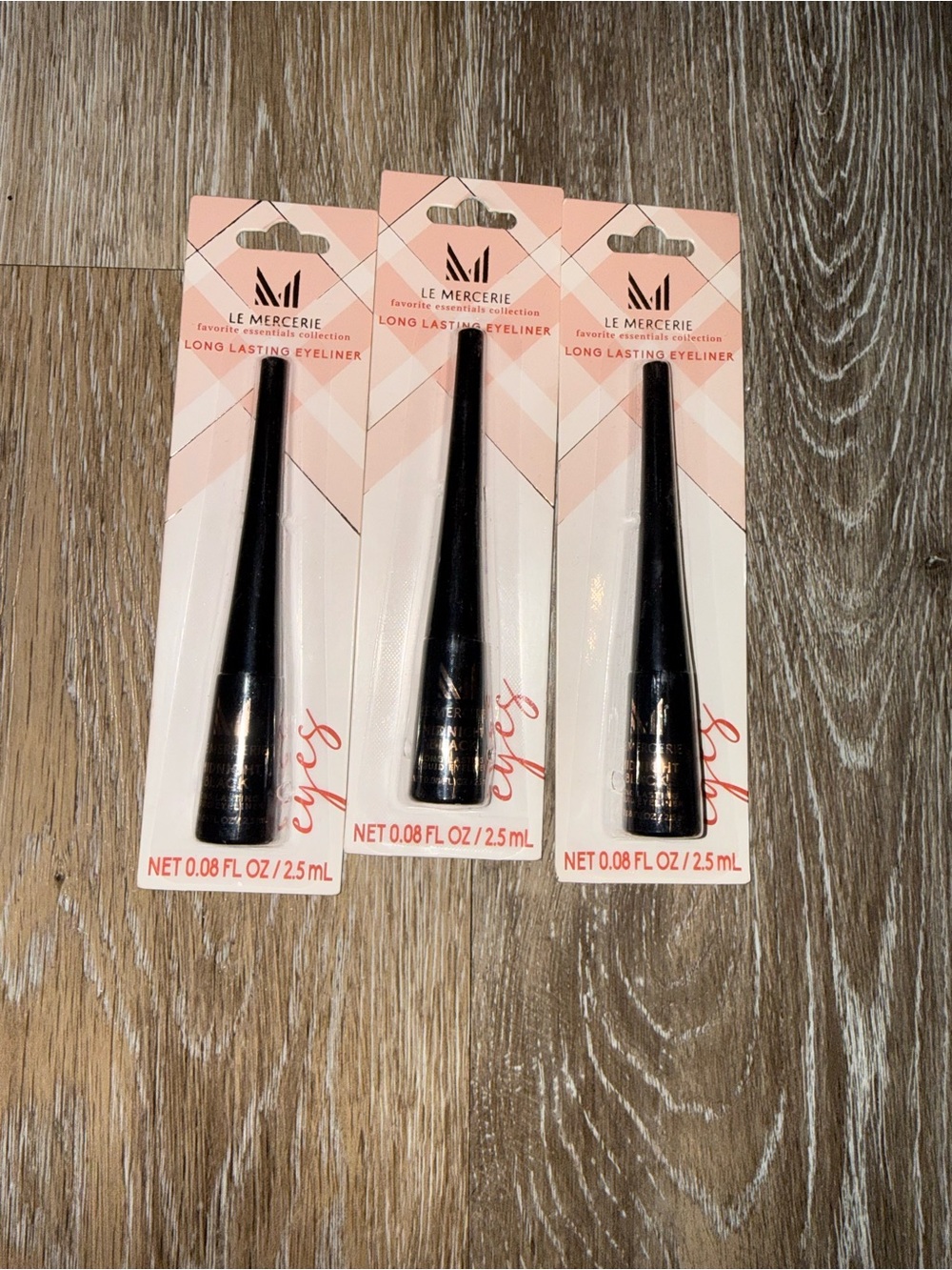Long-Lasting Liquid Eyeliner — Black bundles of 3